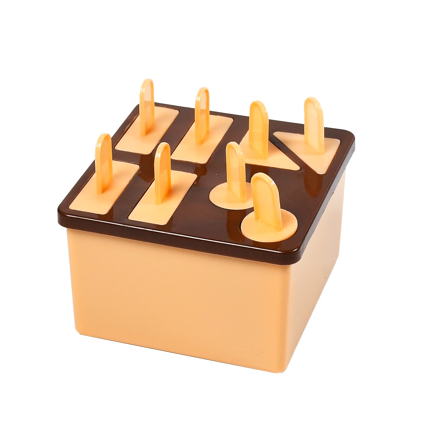 6316 Plastic Kulfi Mould, Kulfi Moulds 8 pcs Tray Ice Cream Mould Reusable Frozen Kulfi Maker Popsicle Sticks Lolly Ice Popsicle Candy Mould for Children (pink Color) DeoDap 6316 Plastic Kulfi Mould, Kulfi Moulds 8 pcs Tray Ice Cream Mould Reusable Frozen Kulfi Maker Popsicle Sticks Lolly Ice Popsicle Candy Mould for Children (pink Color) DeoDap